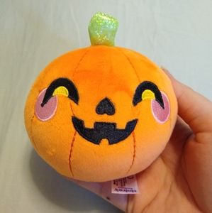 Squeezamals pumpkin plush Claire's exclusive